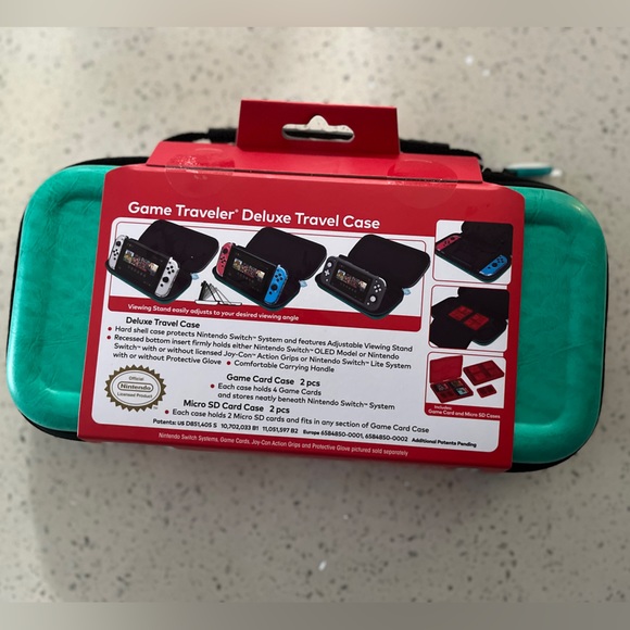 NWT -Nintendo Switch Deluxe Travel Case for All Switch Systems - Picture 5 of 8